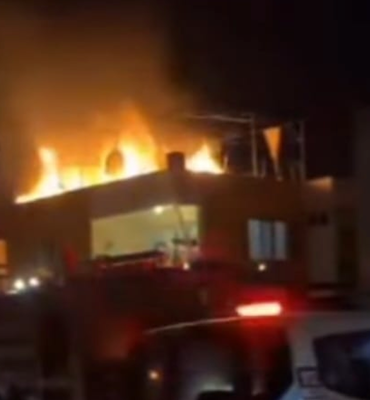 Payas’ta evde yangın çıktı