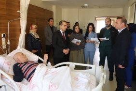 Prof. Dr. Mehmet Şirik, Kahtalı Hamido’yu ziyaret etti