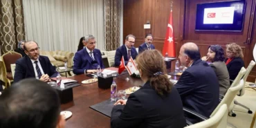 Sağlık Bakanı Memişoğlu, KKTC'li mevkidaşı Dinçyürek ile görüştü