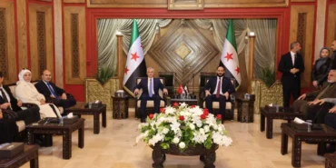 Şahinbey Belediye Başkanı Tahmazoğlu'ndan Halep Valisi Azzam el-Garib'e ziyaret