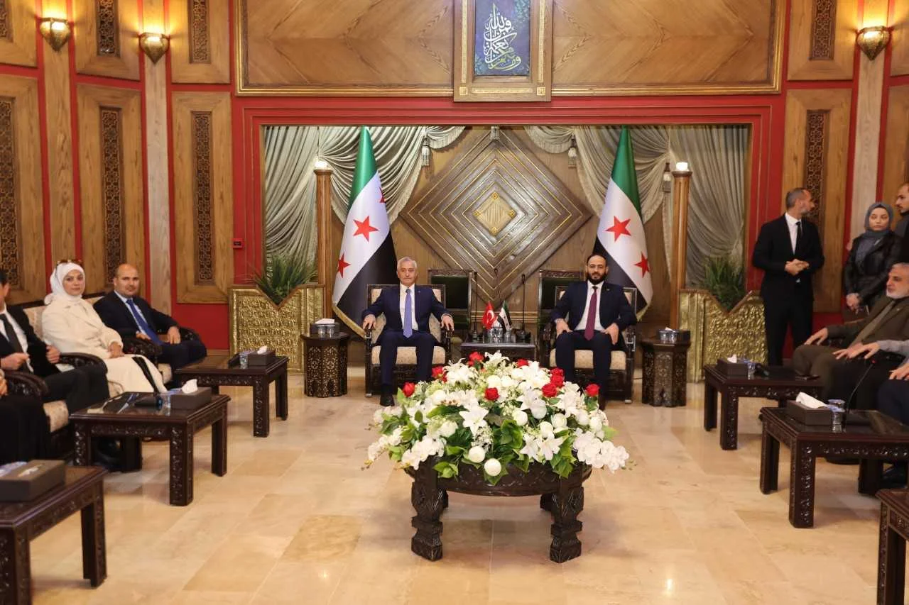 Şahinbey Belediye Başkanı Tahmazoğlu'ndan Halep Valisi Azzam el-Garib'e ziyaret