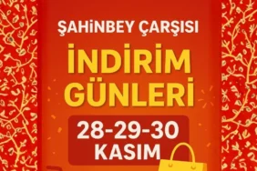 Şahinbey Çarşısı’nda Büyük İndirim Günleri Başlıyor: Üç Gün Sürecek Alışveriş Festivali