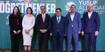 Sakarya'da Başkan Alemdar maarif ailesiyle buluştu