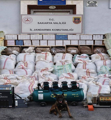 Sakarya’da kaçak tütün operasyonu