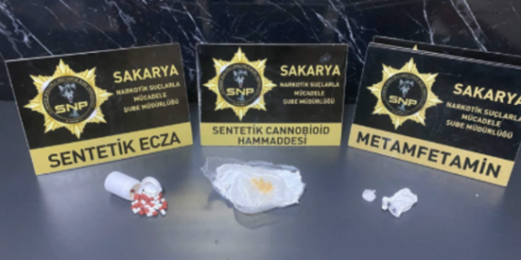 Sakarya’da uyuşturucu operasyonu