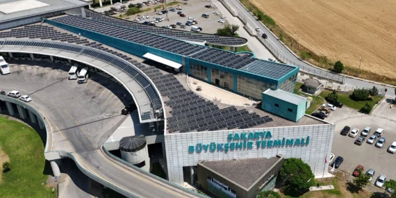 Sakarya’dan sürdürülebilirlik hamlesi… Terminal GES binalarına hizmet üretiyor