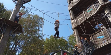 Sakarya MaceraPark’ta adrenalin dolu deneyim