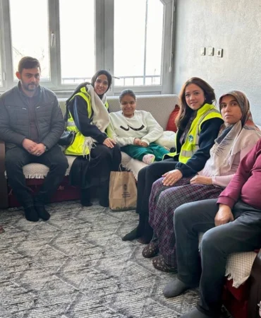 Sakarya Taraklı ’da gönüllere dokunan ziyaret