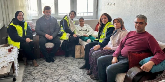 Sakarya Taraklı ’da gönüllere dokunan ziyaret