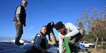 Salihli Belediyesi Buğday Ekimine Başladı