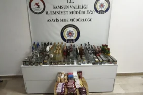Samsun'da büfeden hırsızlık yapan şüpheli yakalandı