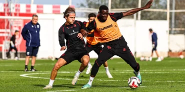 Samsunspor, Beşiktaş maçı hazırlıklarına devam etti