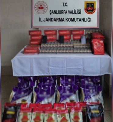 Şanlıurfa’da kaçak ürün operasyonu