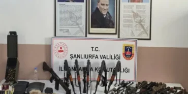 Şanlıurfa’da silah kaçakçılığı operasyonu