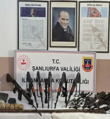 Şanlıurfa’da silah kaçakçılığı operasyonu