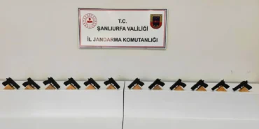 Şanlıurfa'da silah kaçakçılığı operasyonunda 2 şüpheli yakalandı