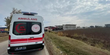 Şanlıurfa'da tek katlı inşaatta çökme meydana geldi