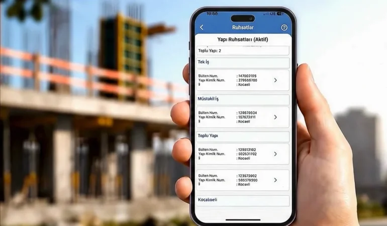 Şantiyelerde Mobil Şantiye Defteri Dönemi