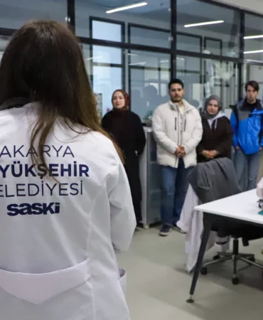 SASKİ geleceğin sağlık neferlerini tesislerinde ağırladı