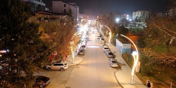 Şehit Ergün Köncü Caddesi’nde yoğun imalat