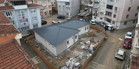 Sinanbey Mahallesi’nin Yeni Aile Sağlığı Merkezi Yükseliyor