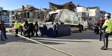 Sinop'ta çöp kamyonunun çarptığı kadın öldü