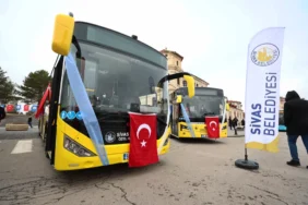 Sivas'ta ulaşım filosu güçleniyor
