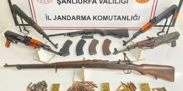 Siverek’te JASAT operasyonunda silah ve mühimmat ele geçirildi