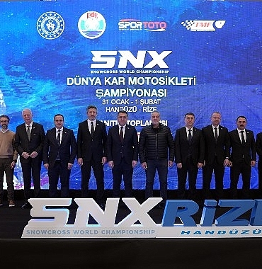SNX Türkiye Dünya Kar Motosikleti Şampiyonası   Rize Handüzü’nde