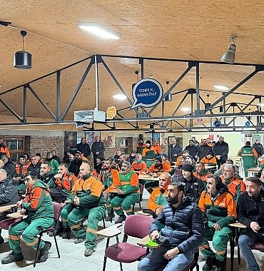 Temizlik Emekçilerine Yeni Yıl Ziyareti