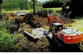 Toramanlar’da sulama suyu toprakla buluştu