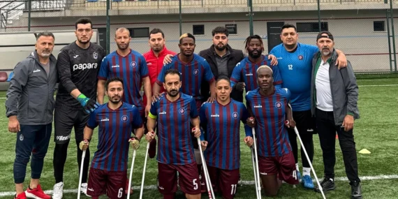 Trabzon Ampute Futbol Takımı sezona galibiyetle başladı