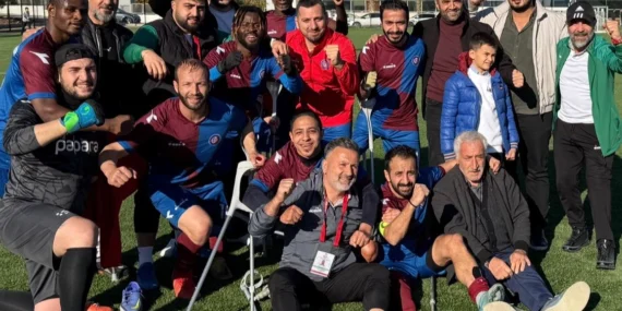 Trabzon Ampute Takımı zirve yürüyüşünde