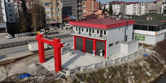Trabzon’da iki yeni itfaiye binaları tamamlandı