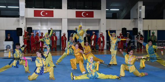 Trabzon’da Wushu Kung Fu gösterisi düzenlendi