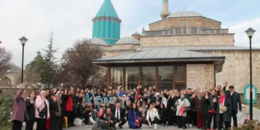 TÜED Uludağ üyelerinden Konya'ya kültür turu