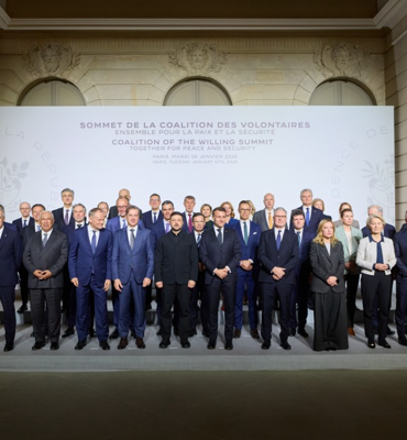 Ukrayna konulu Gönüllüler Koalisyonu Liderler Zirvesi Paris'te yapıldı