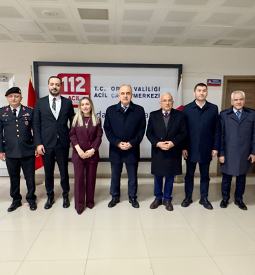 Vali Erol ve beraberindeki heyet, kamu görevlilerini ziyaret etti