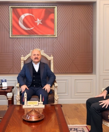 Vali Osman Varol, Rektör Prof. Dr. Mehmet Keleş ile bir araya geldi