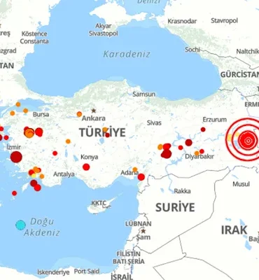 Van’da 4.5 büyüklüğünde deprem