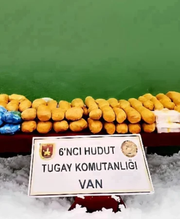 Van Hudut Hattı'nda 50 kilogram uyuşturucu ele geçirildi