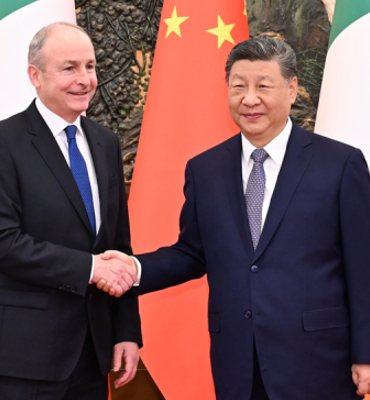 Xi Jinping, İrlanda Başbakanı Martin’i kabul etti