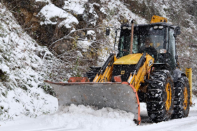 Yıldırım’da karla mücadele
