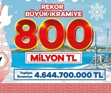 Yılın şanslı numarası 3031385