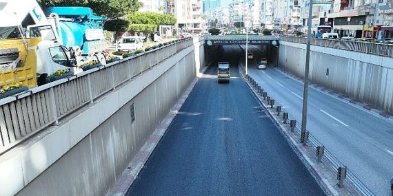 100. Yıl Bulvarı’nda altı etaplı çalışmanın üçüncü etabı tamamlandı