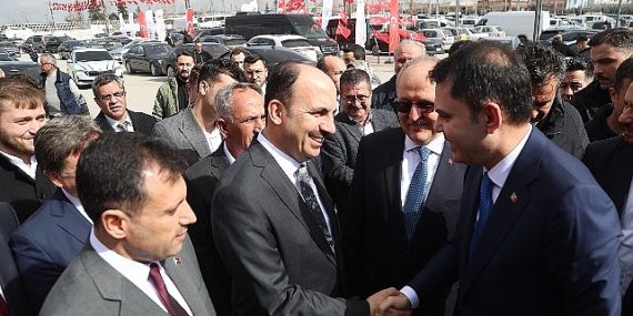 Bakan Kurum Konya’da TOKİ Konutları ve Yeni Sanayi Sitesi 3. Etabın Kura Çekim Programına Katıldı