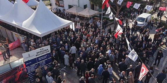 Bergama Belediyesi Ticaret Merkezi’nin Temeli Atıldı