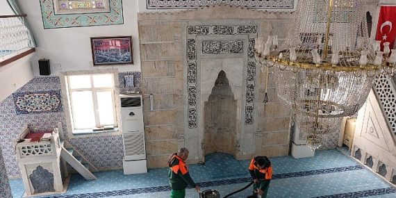 Çankaya’da Ramazan Öncesi İbadethane Paklığı