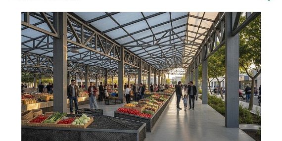 İzmit Yenidoğan’a çağdaş kapalı pazar alanı geliyor