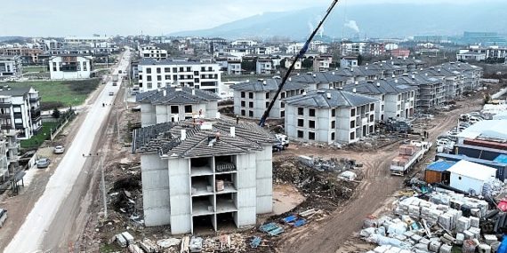 Kartepe Kent Konut Konutları’nda ilerleme yüzde 51